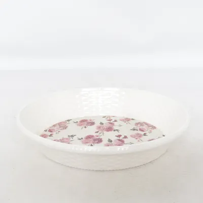 Serveringsskål (Hvid, Pink, Grøn)