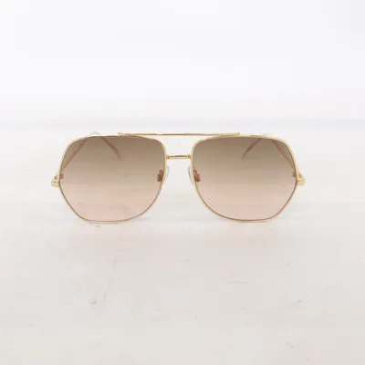 Solglasögon (Guldfärgad, Brun)