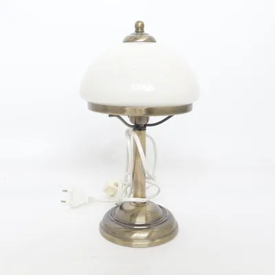 Lampe de table (Blanc, Or)