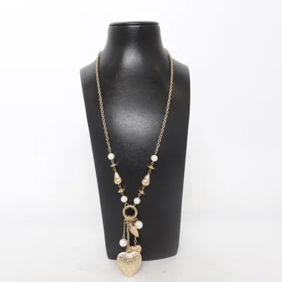 Halsband (Guldfärgad) Okänd metall