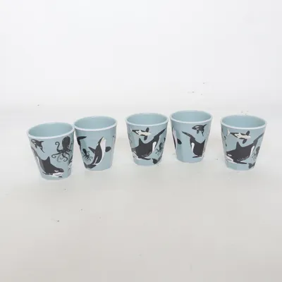 Drinking glass (Blue, Multicolored) from ICA