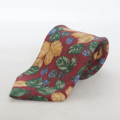 Tie (Red, Multicolored) from Hemley Silk