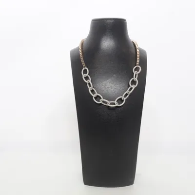 Ketting (Goud, Zilver) van Trendy Onbekend materiaal