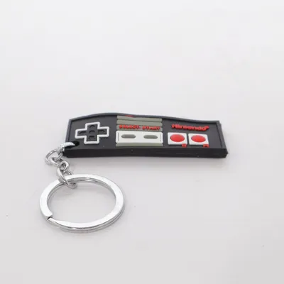 Nyckelring (Svart, Flerfärgad) från Nintendo