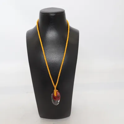 Necklace (Yellow, Transparent, Red) from Gimaguas Unknown metal