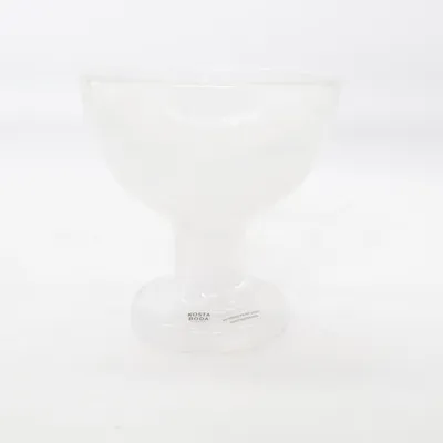Dessertschaaltje (Transparant, Wit) van Kosta Boda