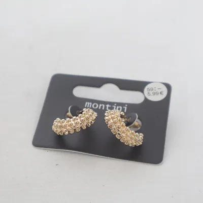 Boucles d'oreilles (Or) de Montini Métal inconnu