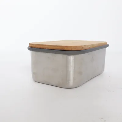 Matlåda (Silverfärgad, Brun) från Black + Blum