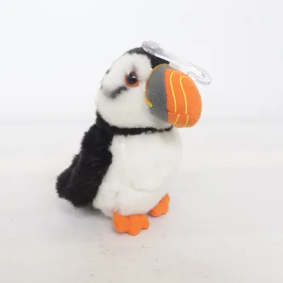 Kuscheltier (Schwarz, Weiß, Orange) von Nordic Souvenir