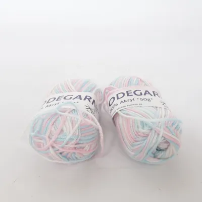 Garn (Vit, Flerfärgad) från Modegarn