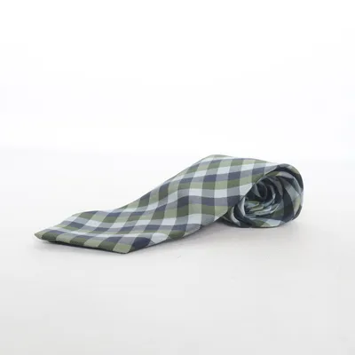 Cravate (Bleu, Vert, Gris) de Atlas Design Polyester