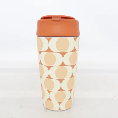 Take away mugg (Orange, Beige) från Bioloco