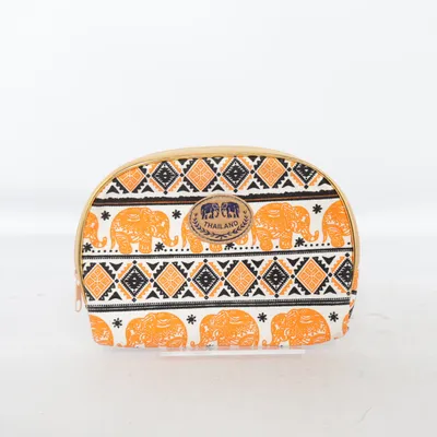 Sminkväska (Orange, Svart, Vit) från Thailand