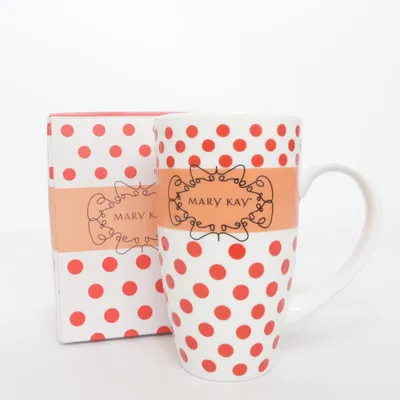 Mugg (Vit, Röd, Orange) från Mary Kay