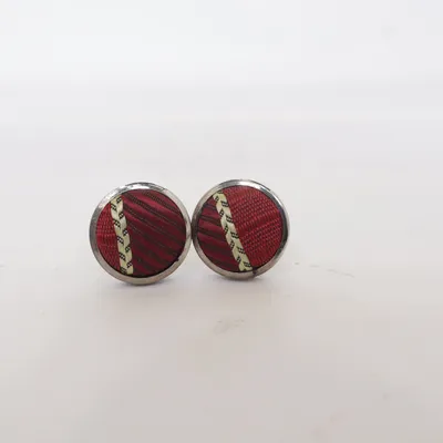 Boutons de manchette (Rouge) Métal inconnu