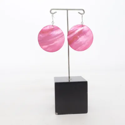 Örhängen (Rosa) Okänd metall