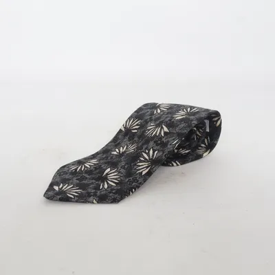Tie (Black, Beige) from Uptown Classic Silk