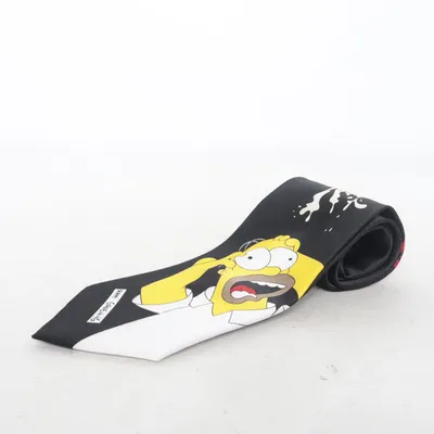 Stropdas (Zwart, Meerkleurig) van The Simpsons Polyester