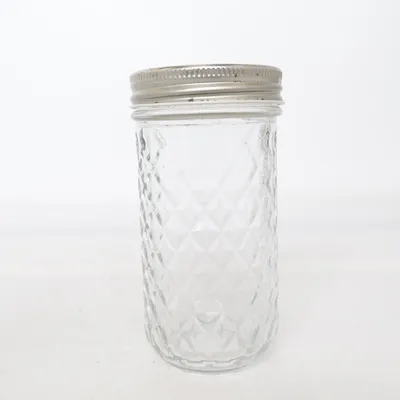 Can (Transparent, Silver)