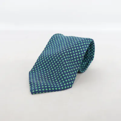 Cravate (Bleu, Vert) de Prochownick Soie