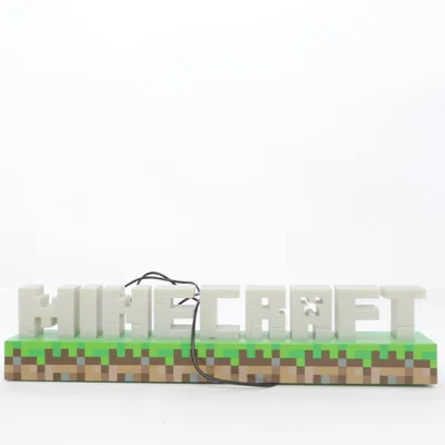 Accessoire de jeu (Minecraft Logo Light) de Paladone