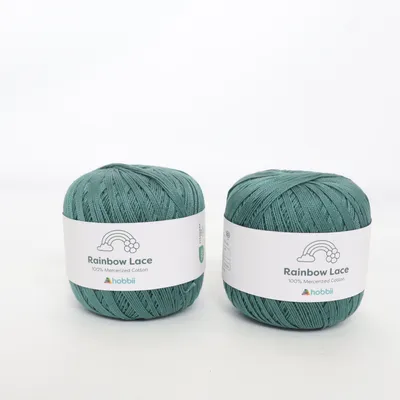 Garen (Rainbow Lace) van Hobbii Katoen