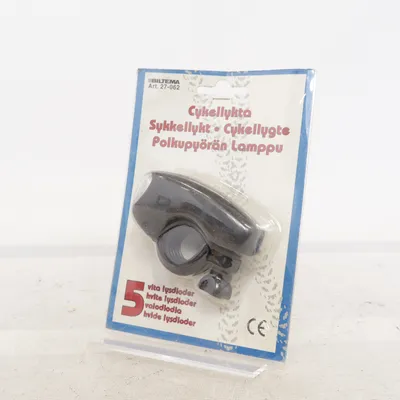 Cykellampa (Svart) från Biltema