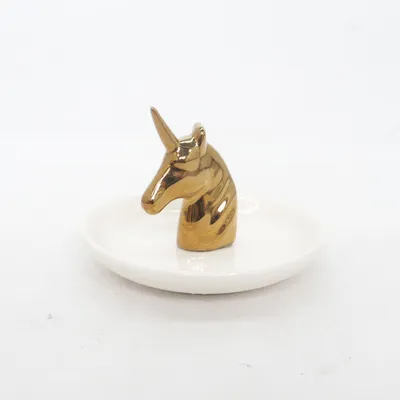 Beeldje (Wit, Goud)