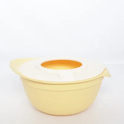 Bowl (Yellow, White) from Tupperware