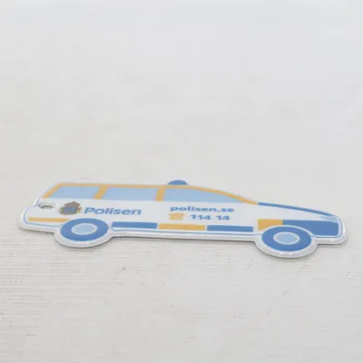 Keyring (Blue, Yellow, White) from Polisen