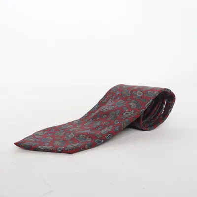 Tie (Red, Blue, Green) from Libellen Silk