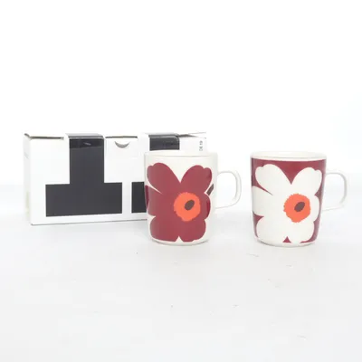 Mug (Juhla Unikko Oiva) from Marimekko