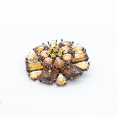 Broche (Geel) Onbekend materiaal