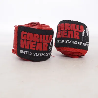 Polsbandjes (Rood, Zwart) van Gorilla Wear
