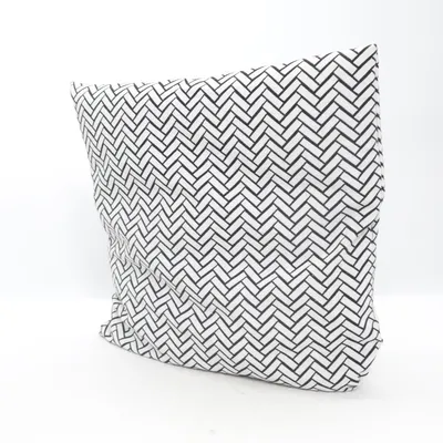 Prydnadskudde (Deko-Kissen Black & White) från Home Creation Bomull, Polyester, Viskos