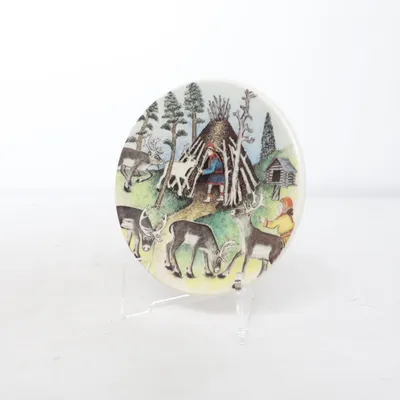 Väggtallrik (Flerfärgad) från Arabia