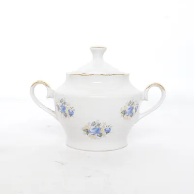 Sugar basin (White, Multicolored)