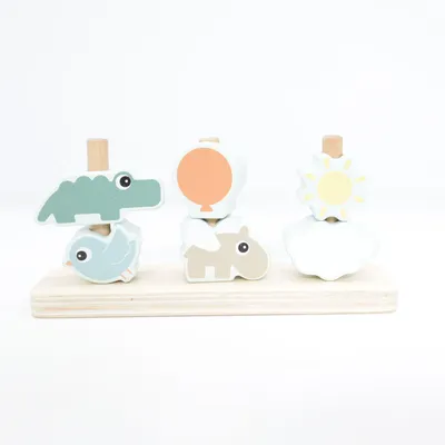 Activity toy (Blue, Beige) from Done by Deer