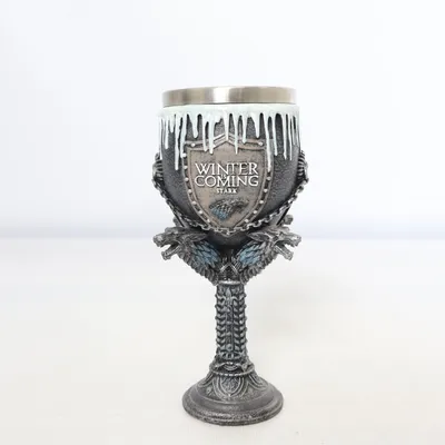 Wijnglas (Winter Is Coming Stark) van Game of Thrones