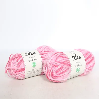 Garn (Ellen) från Yarn Återvunnen polyester