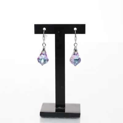 Oorbellen (Blauw, Roze) Onbekend materiaal