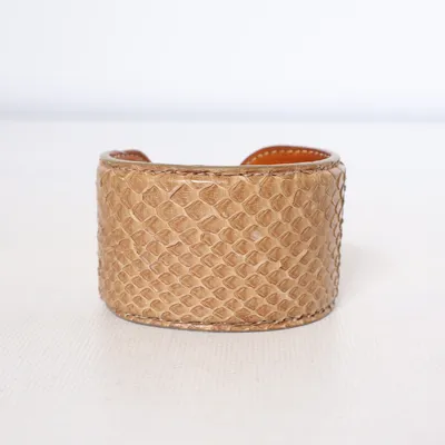 Armband (Bruin) van Vero Pitone Leer
