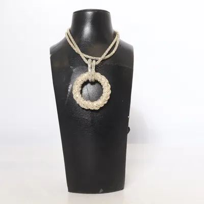 Necklace (Silver, Gold) Unknown metal