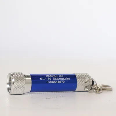Lampe de poche (Bleu, Argent)