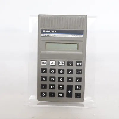 Rekenmachine van Sharp