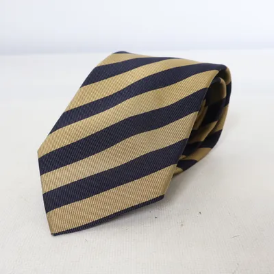 Stropdas (Blauw, Goud) van Eric Skoglund Zijde