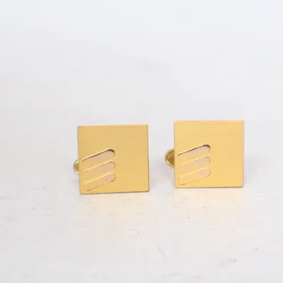 Cufflinks (Gold) Unknown metal