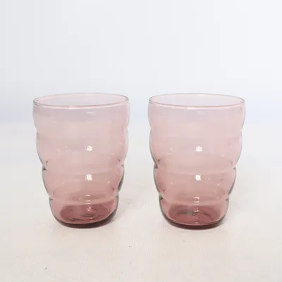 Drinking glass (Purple) from IKEA