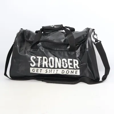 Trainingstas (Zwart, Wit) van Stronger