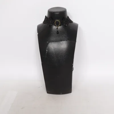 Choker (Svart) Okänd metall